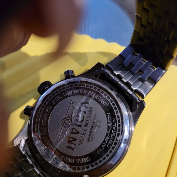 1 HR SALE Men's Invicta Watch Model 0368 - Picture 5 of 8